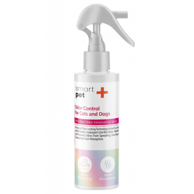 SmartPet + Odor Control Kedi ve Köpekler için Kötü Koku Giderici Sprey 250ml