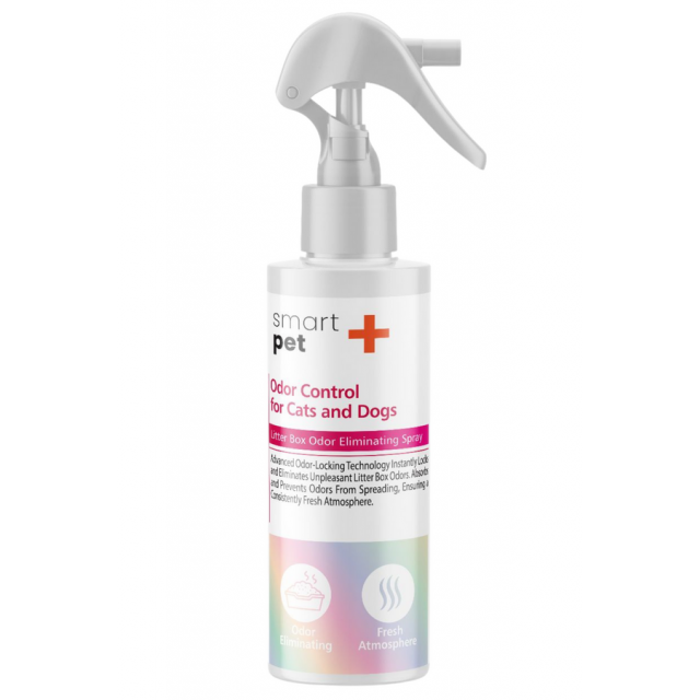 SmartPet + Odor Control Kedi ve Köpekler için Kötü Koku Giderici Sprey 250ml