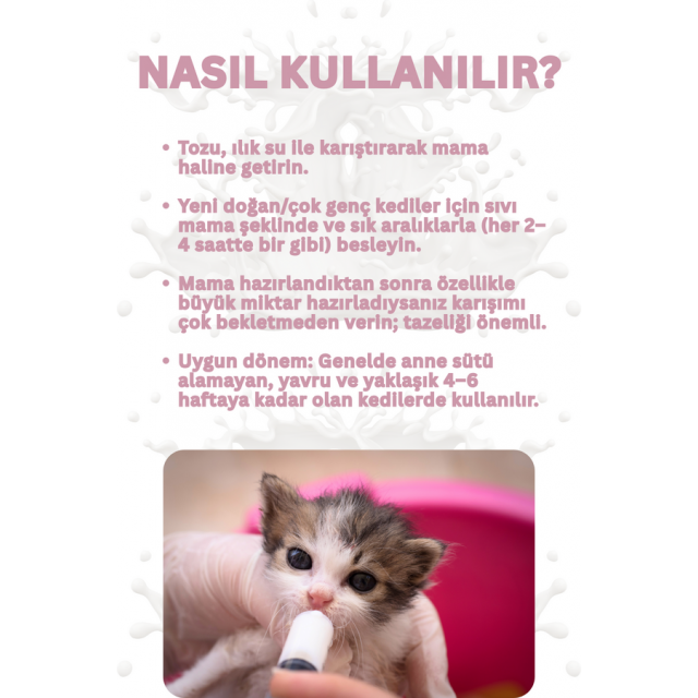 Smartpet + Yavru Kediler için Süt Tozu 200gr