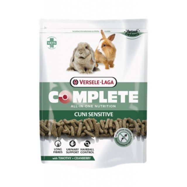Versele Laga Cuni Sensitive Complete Pelet Tavşan Yemi 500gr