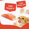 Wanpy Somonlu Kaşıklı Kedi Ödül Kreması 10x16gr