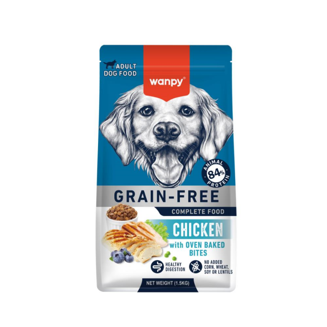 Wanpy Tahılsız Tavuklu Yavru Köpek Maması 1,5 kg - Wanpy Ürünlerinde Kampanya!