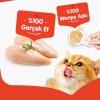 Wanpy Tavuklu Kaşıklı Kedi Ödül Kreması 10x16gr
